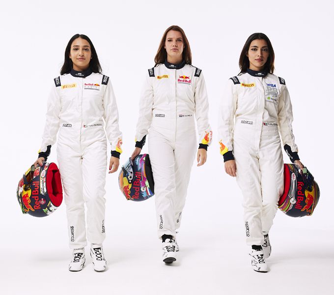 Red Bull Academy - Hamda Al Qubaisi - Amna Al Qubaisi - Emely De Heus - MP Motorsport