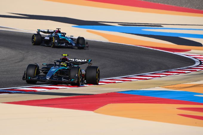 Mercedes Lewis Hamilton George Russell