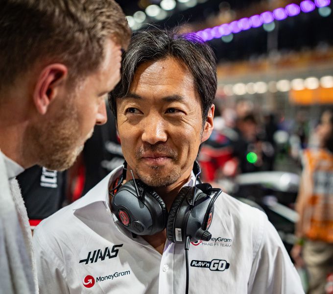 Ayao Komatsu, Team Principal MoneyGram Haas F1 Team