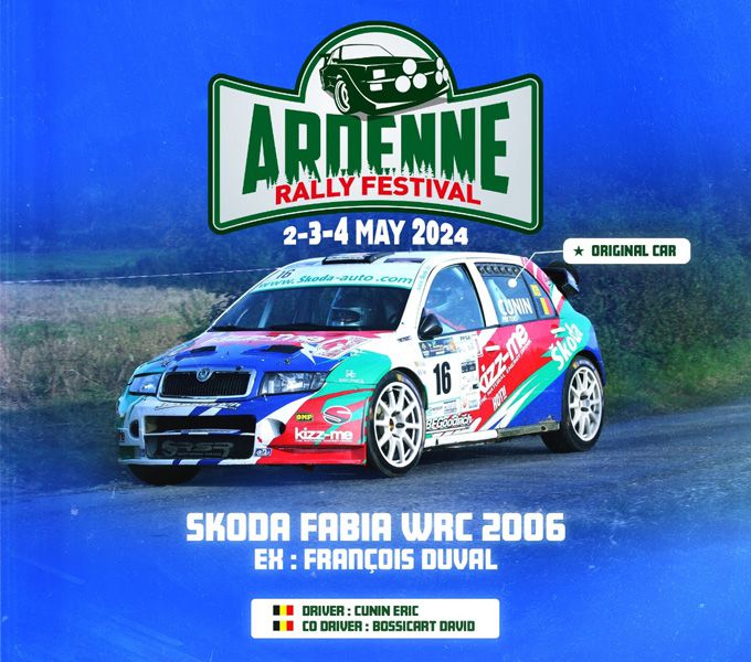 Ardenne Rally Festival - Skoda Fabia WRC 2006