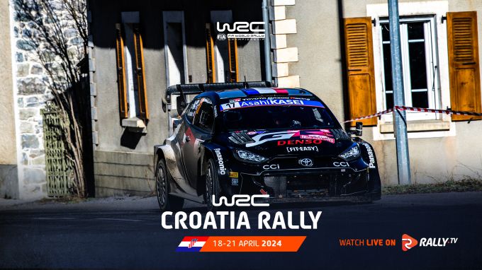 Croatia Rally 2024 Event poster