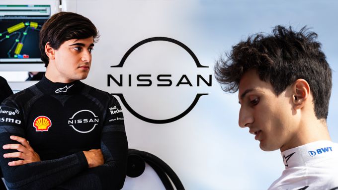 Nissan Formula E Team - Caio Collet en Gabriele Min