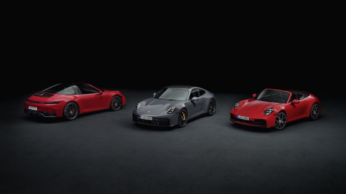 Nieuwe 911 en 911 GTS T-Hybrid met betere prestaties foto 1