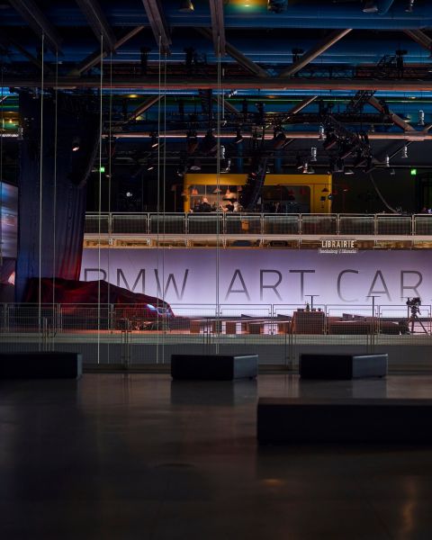 BMW Art Car Centre Pompidou Parijs #20 BMW M Hybrid V8 Foto 3