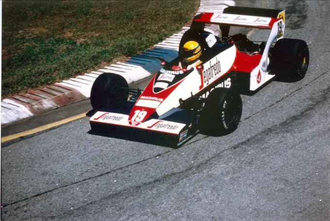 Silverstone Festival 2024 Pierre Gasley Ayrton Senna Toleman TG183B foto 6