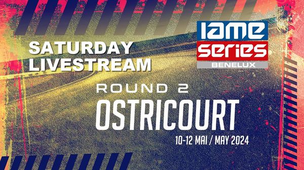 Livestream: IAME Series Benelux 2024 Race 2 - Racing Kart JPR in Ostricourt