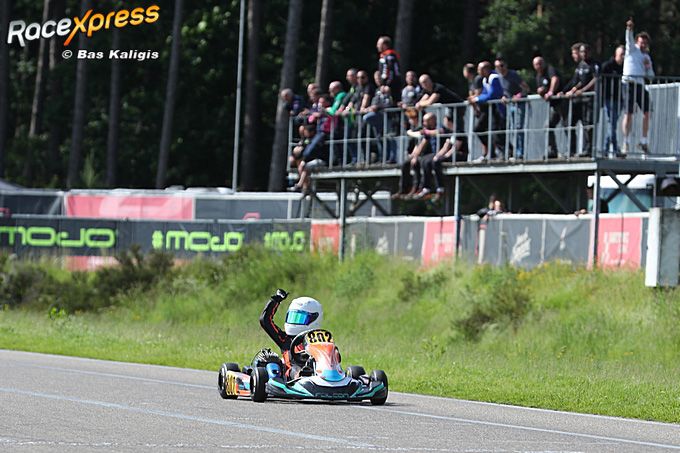 Levi Paap pakt mooi podium in Genk