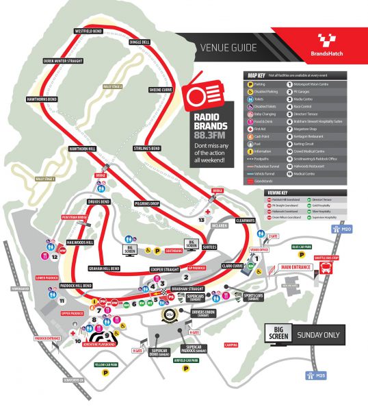 Map Circuit Brands Hatch