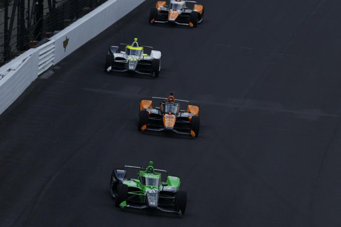 Rinus Veekay Indy 500 practice