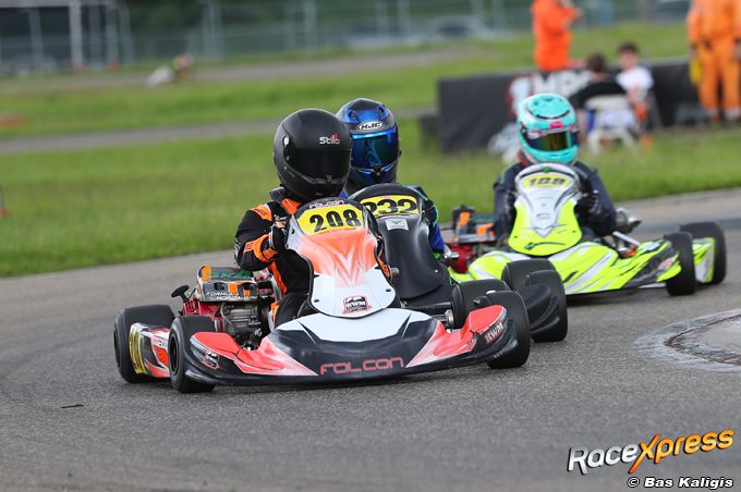 Hard werken loont weet kartcoureur Stijn Boss tweede in GK4 Kart Series