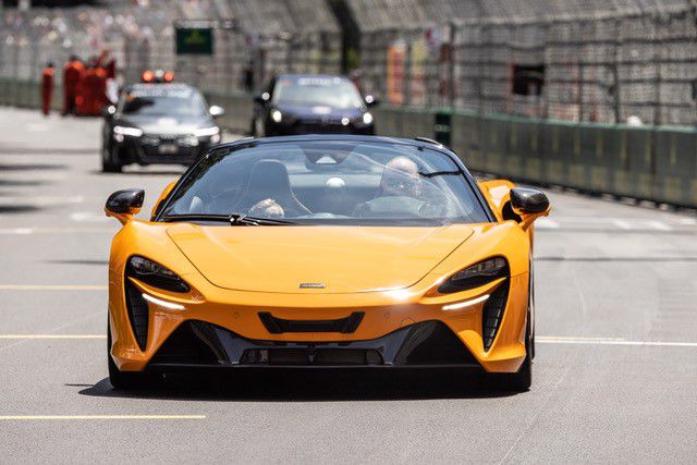 Zijne Koninklijke Hoogheid Prins Albert II van Monaco McLaren Senna