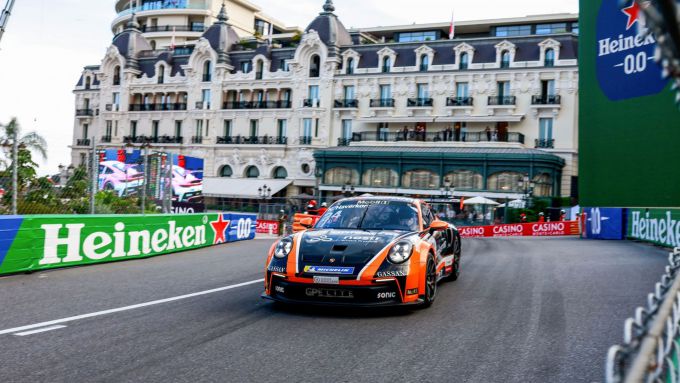 Porsche Mobil 1 Supercup Monte-Carlo Kas Haverkort P4 winnaar Rookie klassement