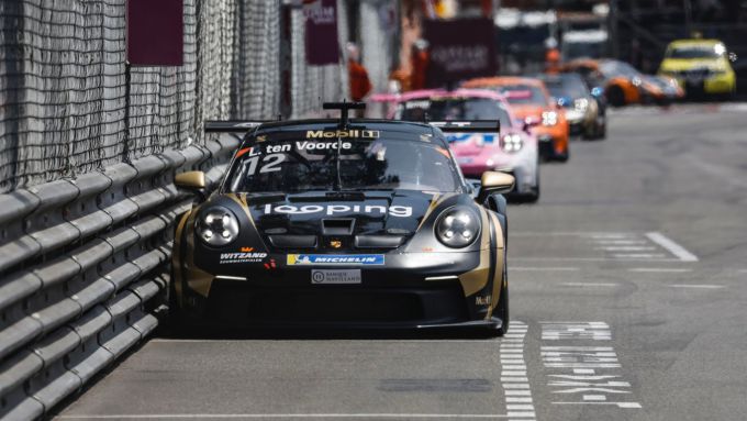 Porsche Mobil 1 Supercup Monte-Carlo Nr12 Larry ten Voorde overtuigend racewinnaar