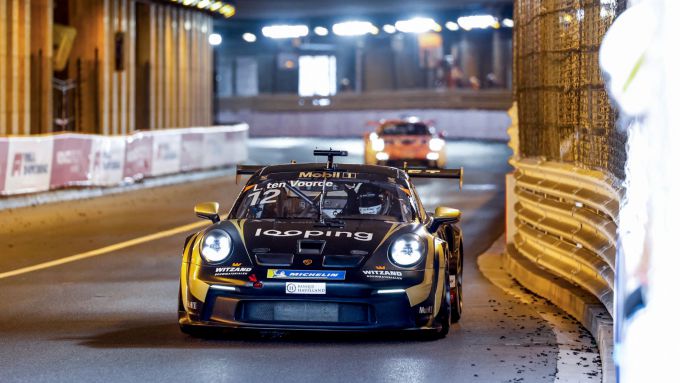 Porsche Mobil 1 Supercup Monte-Carlo Larry ten Voorde tunnel