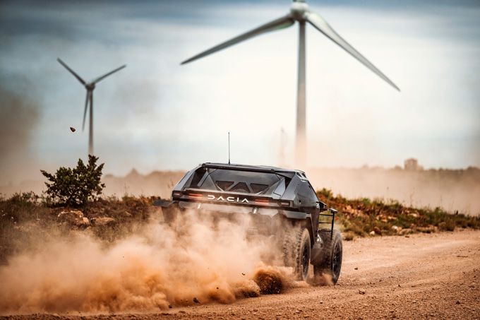 Dacia Sandrider voltooit eerste Dakar-test