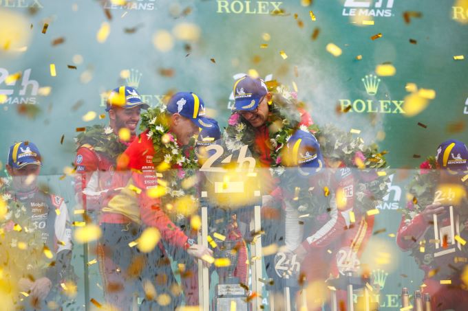 Ferrari wint 24 Uur Le Mans 2024 Foto 1