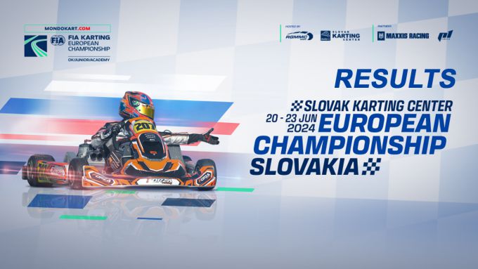 FIA Europees kampioenschap karting - OK & OKJ en Academy Trophy in Slowakije