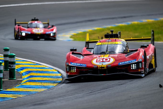 Ferrari wint 24 Uur Le Mans 2024 Foto 2