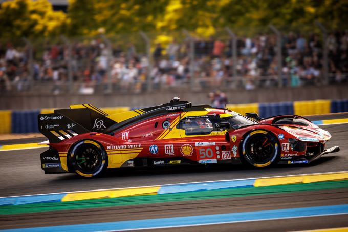 Ferrari wint 24 Uur Le Mans 2024 Foto 4