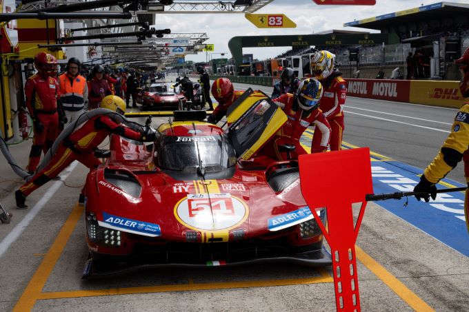 Ferrari wint 24 Uur Le Mans 2024 Foto 6