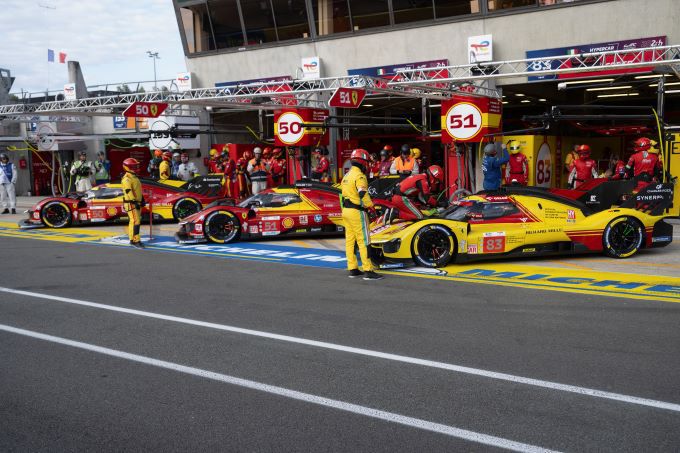 Ferrari wint 24 Uur Le Mans 2024 Foto 7