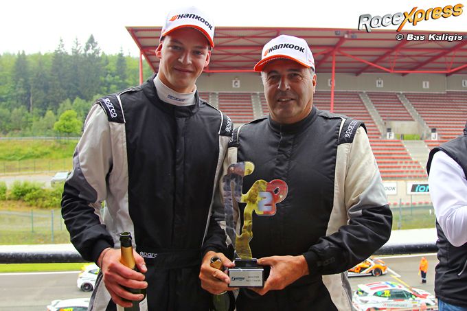 Coureur Bastiaan van Loenen pakt fraaie P2 tijdens Supercar Challenge!