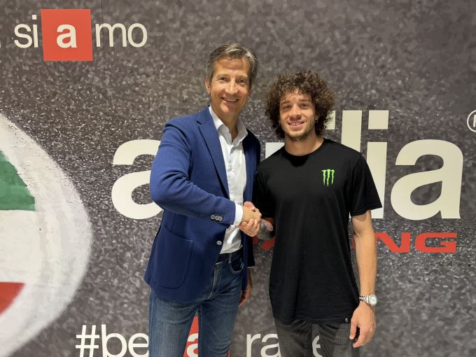 Marco Bezzecchi tekent meerjarig contract bij Aprilia Racing