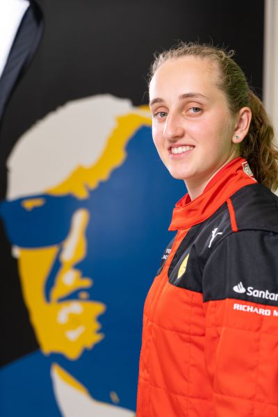 Maya Weug en Enzo Ferrari