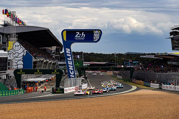 24 Uur Le Mans 2024 Porsche leidt bij de start