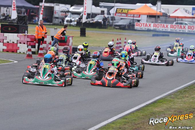 start Rotax Max Junior Bodean pakt de kop