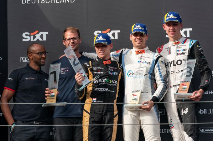 Porsche Sixt Carrera Cup Deutschland, Boedapest (HU)Podium_zaterdagrace 7