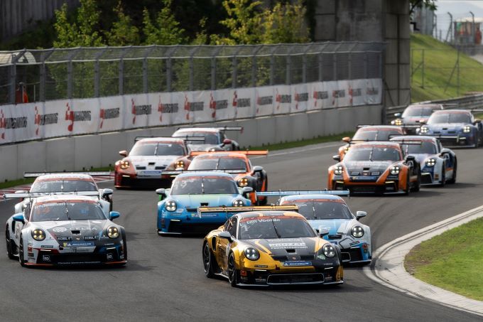 Porsche Sixt Carrera Cup Deutschland Budapest Hongarije Larry ten Voorde