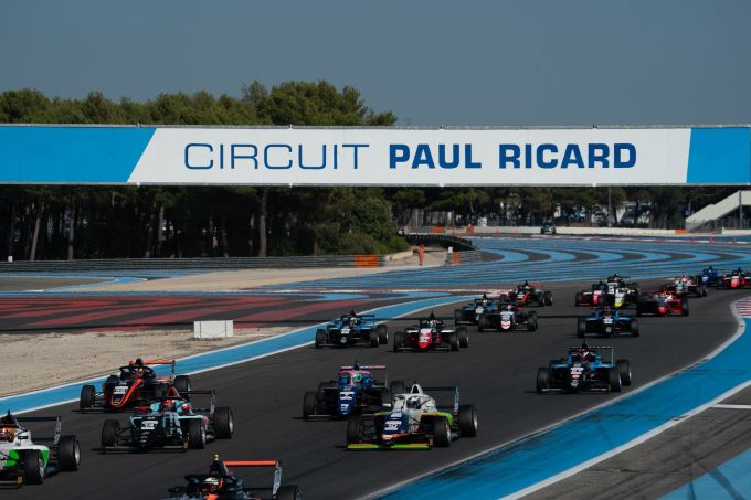 Paul Ricard is gastheer voor de vijfde ronde van het Italiaanse F4-kampioenschap