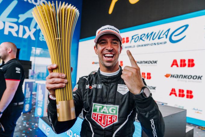 ABB FIA Formule E Wereldkampioenschap Portland Porsche Foto 1 Antonio Felix da Costa twee keer winnaar