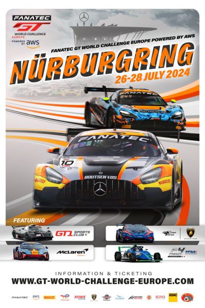 Fanatec GT World Challenge Europe Powered by AWS event poster