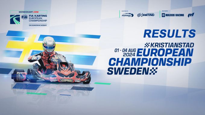 FIA Karting Europees Kampioenschap - OK, OKJ en Academy Trophy Finale in Kristianstad