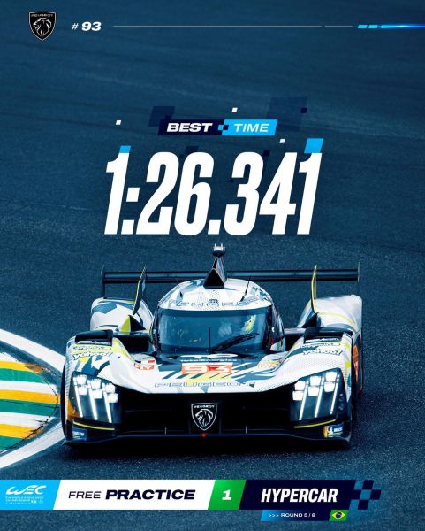 Rolex 6 Hours of So Paulo Peugeot Hypercar