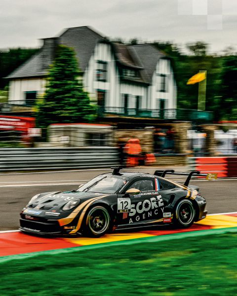 Porsche Mobil 1 Supercup Spa-Francorchamps Foto 2 Larry ten Voorde actie