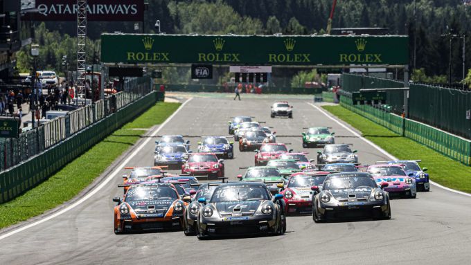 Porsche Mobil 1 Supercup op Spa-Francorchamps Foto 4