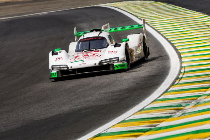 6 Hours Sao Paulo Porsche 963 #99 Proton Competition met Neel Jani (CH) en Julien Andlauer (F)