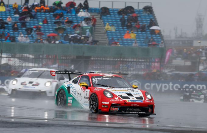 Porsche Supercup Silverstone Jaap van Lagen Foto 1