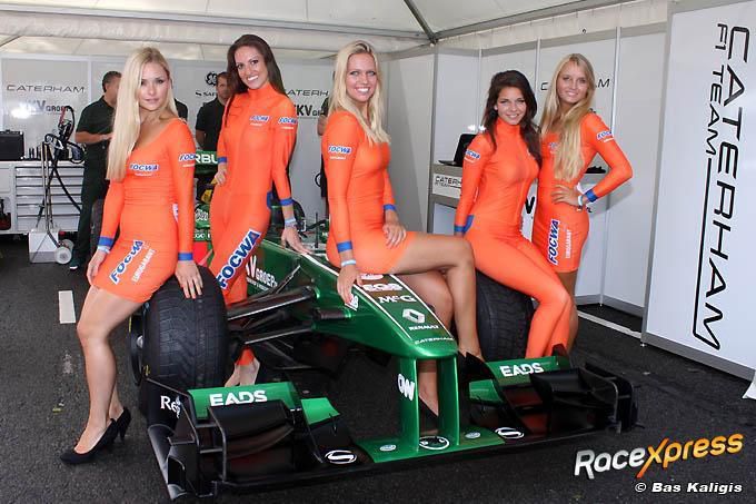 Grid girls Formula One