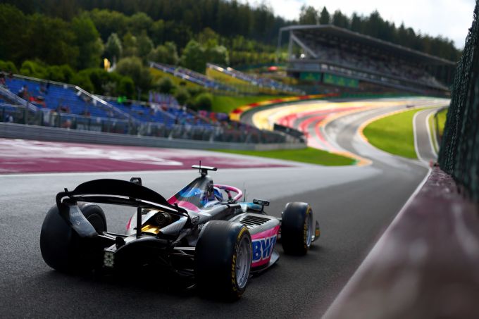 Formule 2 kwalificatie spa-francorchamps