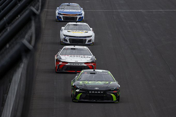 Tyler Reddick 30th Anniversary Brickyard 400 op de Indianapolis Motor Speedway