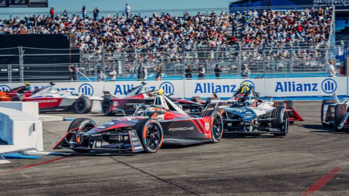 Porsche seizoensfinale Formula E ExCel Circuit Docklands Oost-Londen Foto 1