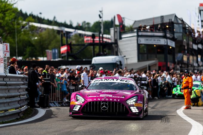 CrowdStrike 24 Hours of Spa Mercedes-AMG Customer Racing Foto 7