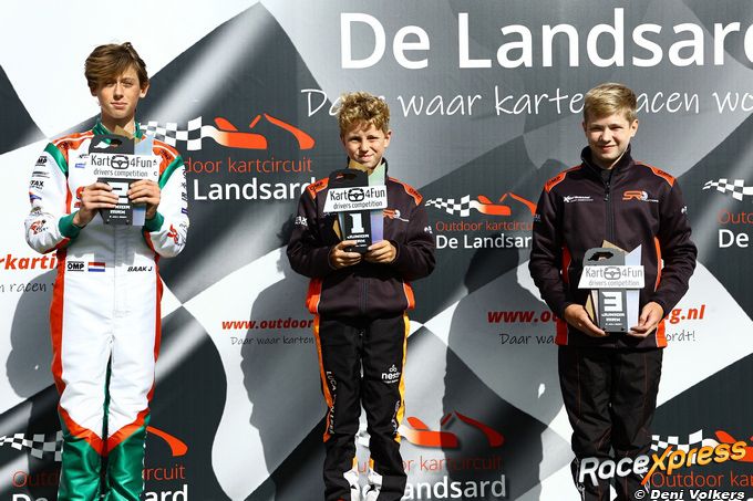 Podium Rotax Max Junior