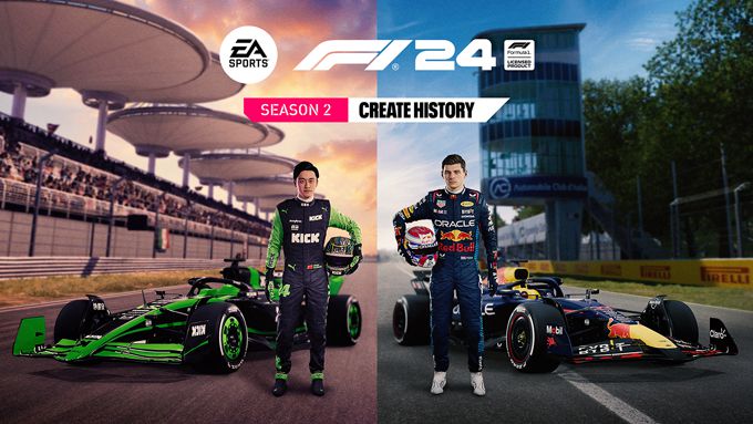 Rivivi i momenti salienti della stagione di Formula 1 e scrivi la storia in EA SPORTS™ F1® 24 Stagione 2, in diretta dal 24 luglio