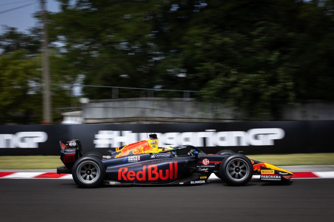 Startopstelling Formule 1 Grand Prix Hongarije