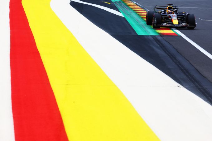 Max Verstappen Eerste vrije training Grand Prix Belgie Spa-Francorchamps